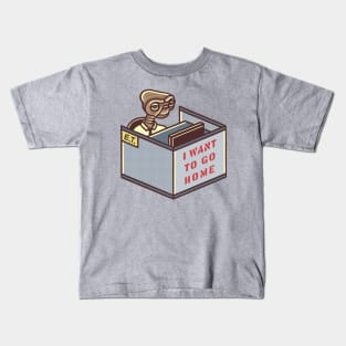 Overworked E.T. Kids T-Shirt